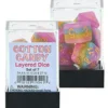 Set Dadi Stratificati - Cotton Candy