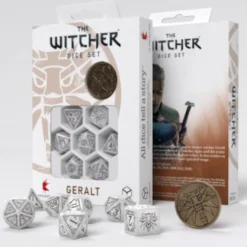 Set Dadi The Witcher - Geralt: The White Wolf