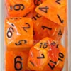 Set Dadi Vortex - Arancione/Nero