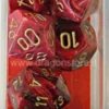 Set Dadi Vortex - Burgundy/Oro