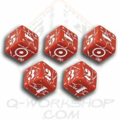 Set 10D6 Battle - British Rosso, Bianco