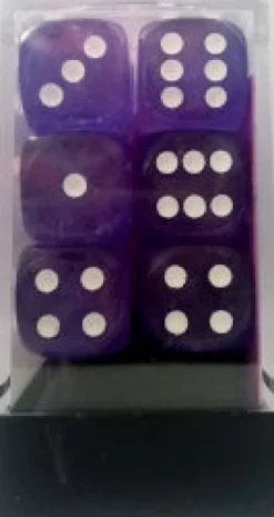 Set 12D6 Borealis - Viola/Bianco