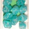 Set 10D10 Cirrus - Aqua/Argento