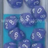 Set 10D10 Frosted - Blu/Bianco