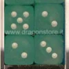 Set 12D6 Frosted - Ciano/Bianco