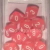 Set 10D10 Frosted - Rosa/Bianco