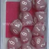 Set 10D10 Frosted - Rosso/Bianco