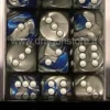 Set 36D6 Gemini - Blu-Acciaio/Bianco