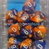 Set 10D10 Gemini 6 - Blu-Arancione/Bianco