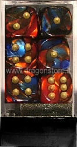 Set 12D6 Gemini 2 - Blu-Rosso/Oro