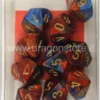 Set 10D10 Gemini 2 - Blu-Rosso/Oro
