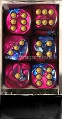 Set 12D6 Gemini 2 - Blu-Viola/Oro