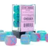Set 12D6 Gemini Luminescente - Gel Verde-Rosa/Blu
