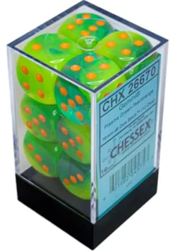 Set 12D6 Gemini Luminescente - Verde Plasma/Arancione