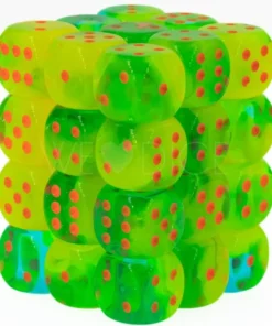 Set 36D6 Gemini Luminescente - Verde Acqua Verde Plasma/Arancione