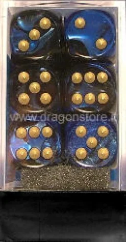 Set 12D6 Gemini 3 - Nero-Blu/Oro