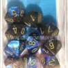 Set 10D10 Gemini 3 - Nero-Blu/Oro