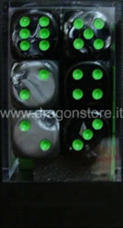 Set 12D6 Gemini 5 - Nero-Grigio/Verde