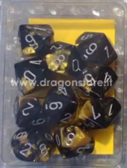 Set 10D10 Gemini 6 - Nero-Oro/Argento