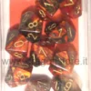 Set 10D10 Gemini 3 - Nero-Rosso/Oro