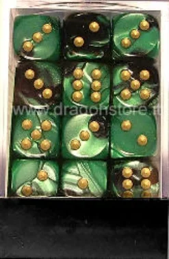 Set 36D6 Gemini 4 - Nero-Verde/Oro