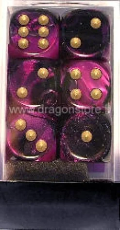 Set 12D6 Gemini 4 - Nero-Viola/Oro