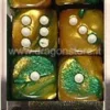 Set 12D6 Gemini - Oro-Verde/Bianco