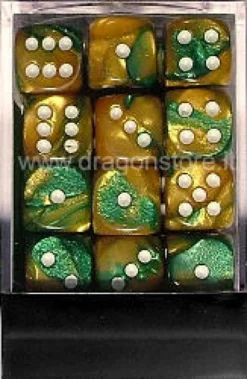 Set 36D6 Gemini - Oro-Verde/Bianco