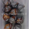 Set 10D10 Gemini - Rame-Acciaio/Bianco