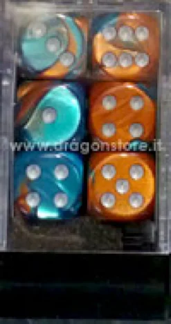 Set 12D6 Gemini 6 - Rame-Ciano/Argento