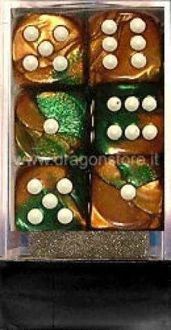 Set 12D6 Gemini 3 - Rame/Verde Bianco