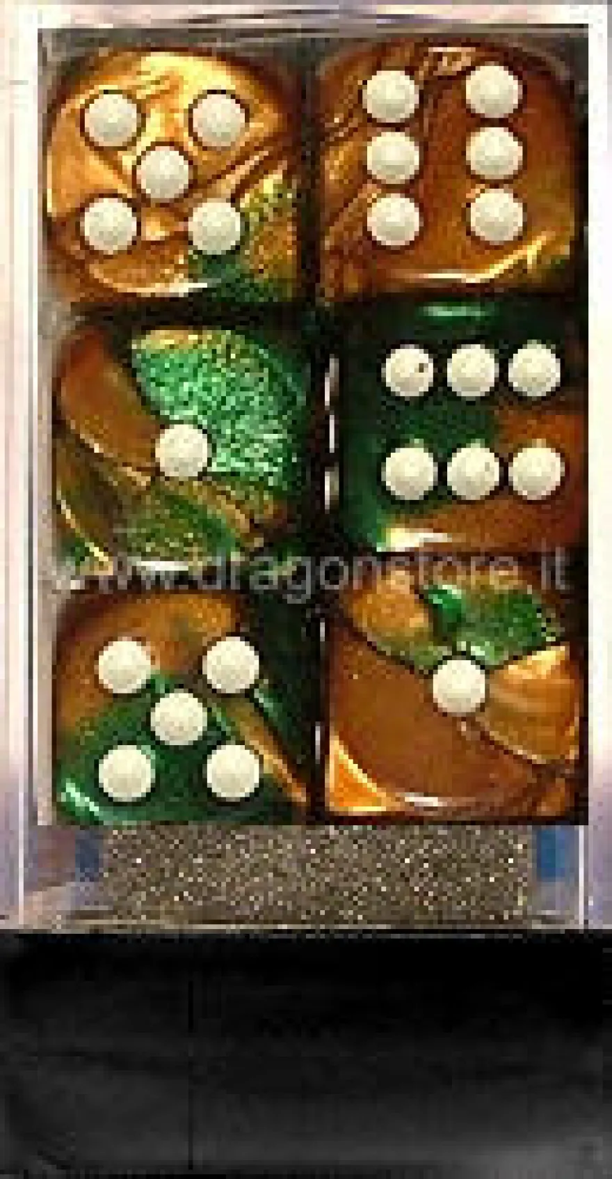 Set 12D6 Gemini 3 - Rame/Verde Bianco
