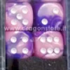 Set 12D6 Gemini 6 - Rosa-Viola/Bianco