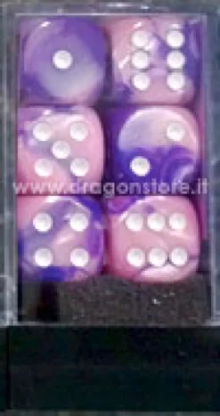 Set 12D6 Gemini 6 - Rosa-Viola/Bianco