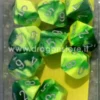 Set 10D10 Gemini 6 - Verde-Giallo/Argento