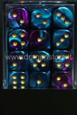 Set 36D6 Gemini 5 - Viola-Ciano/Oro