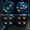 Set 12D6 Gemini 5 - Viola-Ciano/Oro