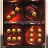 Set 12D6 Gemini - Viola-Rosso/Oro