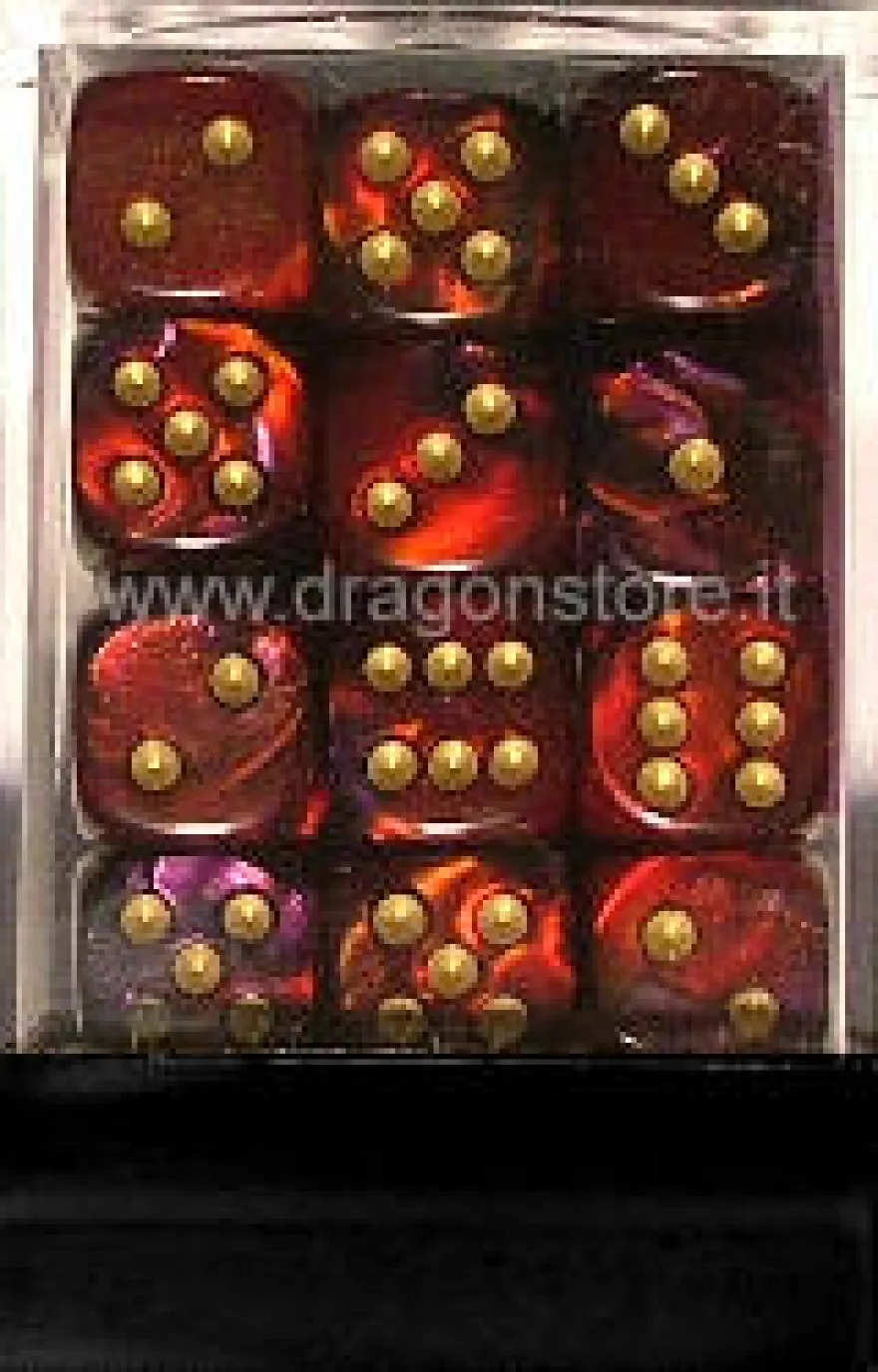 Set 36D6 Gemini - Viola-Rosso/Oro