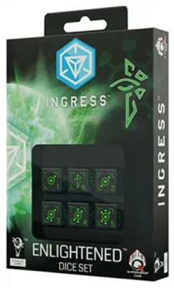 Set 6D6 Ingress Enlightened - Nero/Verde