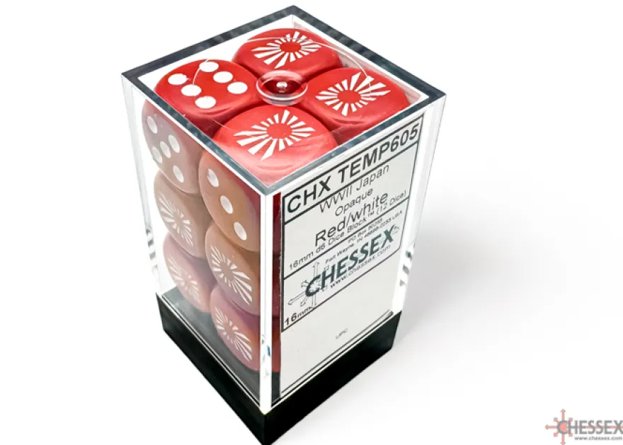 Set 12D6 Japan War Opachi - Rosso/Bianco
