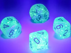 Set 10D10 Luminescente: Borealis - Ciano/Oro