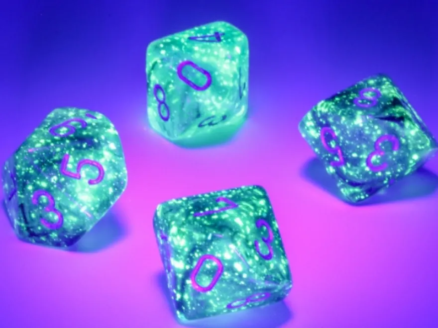 Set 10D10 Luminescente: Borealis - Fumo/Argento