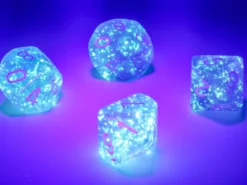 Set 10D10 Luminescente: Borealis - Viola/Bianco
