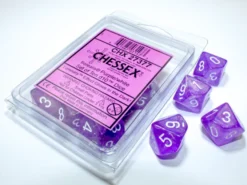 Set 10D10 Luminescente: Borealis - Viola/Bianco