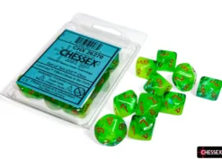 Set 10D10 Luminescente: Gemini - Verde Plasma/Arancione