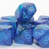 Set 10D10 Luminescenti: Gemini - Blu/Azzurro