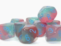 Set 10D10 Luminescenti: Gemini - Gel Verde-Rosa/Blu