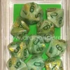 Set 10D10 Marble - Verde/Verde Scuro