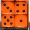 Set 12D6 Opachi - Arancione/Nero